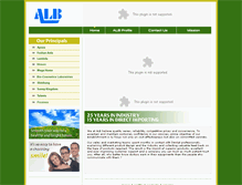 Tablet Screenshot of albsurgicals.com